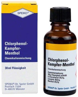 Chlorphenol-Kampfer-Menthol