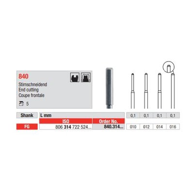 Diamant FG 840.014 (5ks/bal)