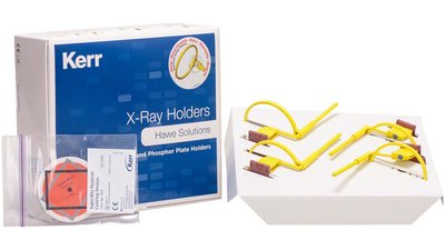 Super-Bite® - Packung 4 Filmhalter mit Ring Anterior, 1 Zentrierhilfe