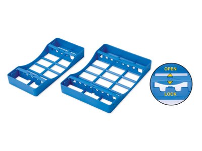 Autoklávovatelné plastové sterilizační kazety - střední