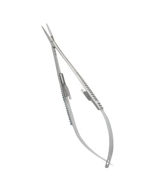 Igłotrzymacz Castroviejo 14 cm - odgięty