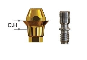 MEGAGEN AR multi-unit Abutment Straight - CH=4.5