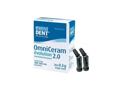 OmniCeram évolution 2.0 - nanokompozit, 20x0,3g - Barva: B1