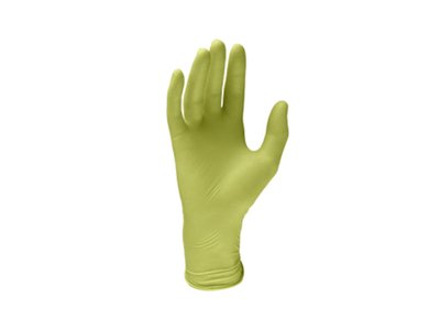 Rukavice LATEX Monoart 100ks sv.zelená vel. S