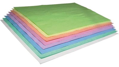Monoart® Traypapier - Blisterpackung 250 Stück blau, 28 x 36 cm