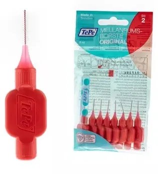 TePe Original mezizubní kartáčky 0,5 mm - červené 8 ks
