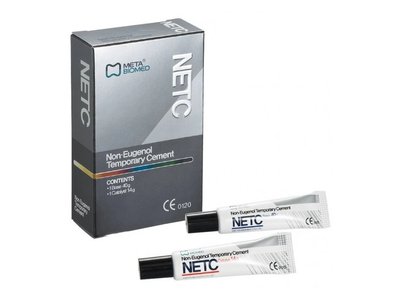 NETC provizorní fixační cement 60g báze + 20g katalyzátor