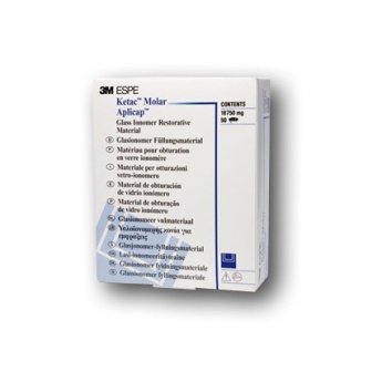 Ketac Molar Aplicap sort. 50 kapslí (A1/A3/A4/DYO)