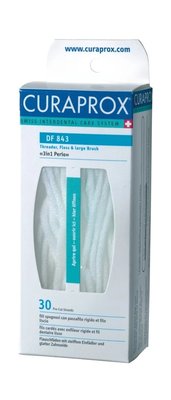 Curaprox DF 843 Periofloss zubní nit trojdílná 30 ks