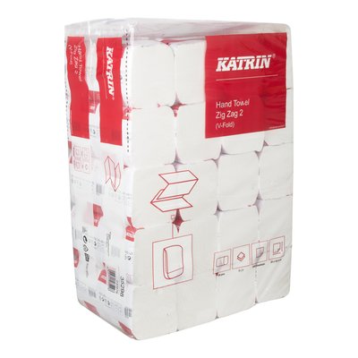 KATRIN papírové ručníky ZZ bílé - 20x 200 ks