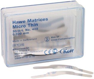 Hawe 409/30 paski metal. profilowane T1B 0,03mm 30szt/opak.