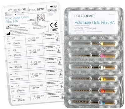 PoloTaper Gold 21 mm Assortment