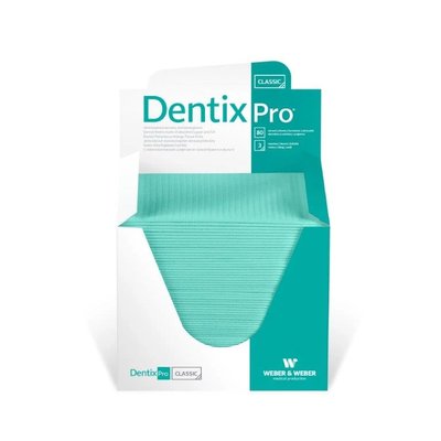 Serwety składane Weber zielone 80szt 33x48cm DentixPro CLASSICKSŁ