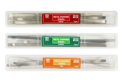 Paski metalowe z nasypem diamentowym 5 szt. TOR VM - coarse
