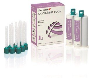 Occlufast Rock do rejestracji zgryzu 2x50ml + 12 końcówek