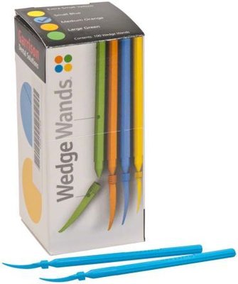 WedgeWands - klínky, 100ks malé modré