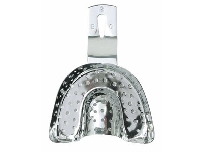 OMNI Ehricke otiskovací lžíce perforovaná, HČ vel.2 - BO/2