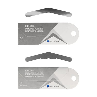 Paski profilowane stalowe 12 szt. Microdont - 1