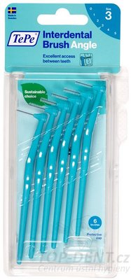 TePe ANGLE 3 mezizubní kartáčky 0,6 mm, 6ks