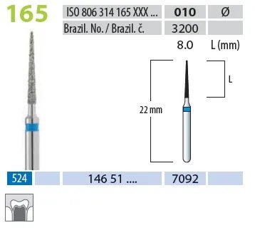 Brousek diamantový FG;806.314.165.524.010