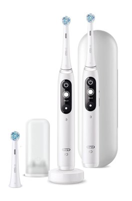 Oral-B iO Series 7 Duo White Alabaster magnetický kartáček 2 ks