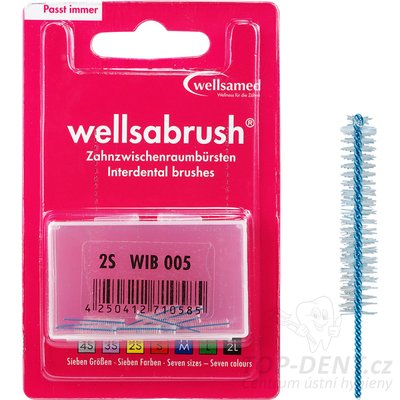 Wellsabrush 2S mezizubní kartáčky 0,6mm, 10ks