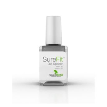 SURE-FIT lak na pahýly distanční, stříbrný 15ml