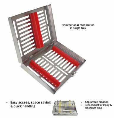 Sterilizační kazeta pro 10ks nástrojů
