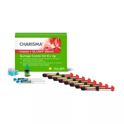Charisma Classic 8 x strzykawka 4g + Gluma 2Bond 4ml