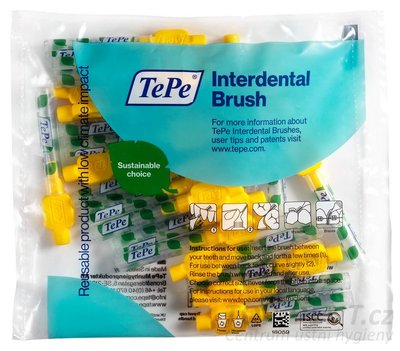 TePe ORIGINAL 4 mezizubní kartáčky 0,7 mm, 25ks
