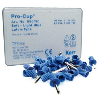 Pro-Cup měkký kolénkový sv.modrá 30 ks