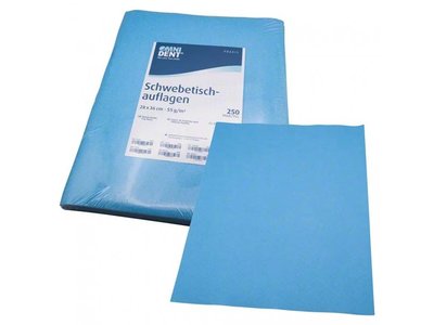 OMNI Ubrousky na odkládací tácky křesla, 250ks modré