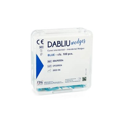 Anatomické dřevněné klínky - bílá