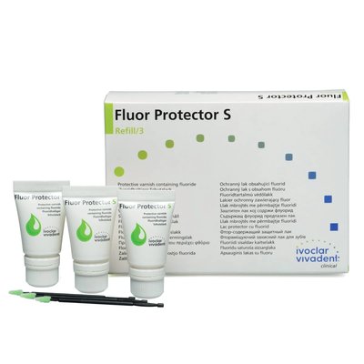 Fluor Protector S refill 3x7g.