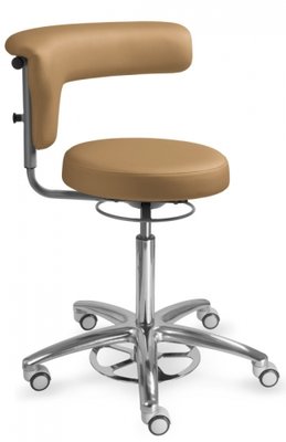 MAYER Stolička s otočnou oporou zad a loktů 1284G clean, Silvertex velbloudí