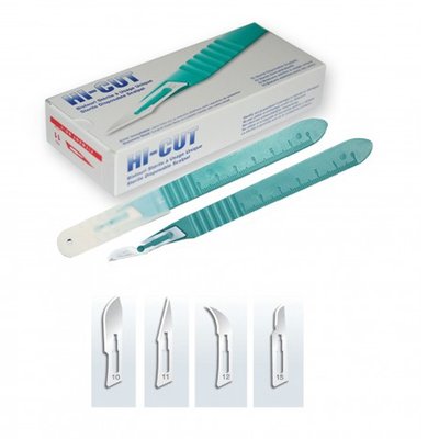 Jednorázové skalpely HICUT - Typ 15