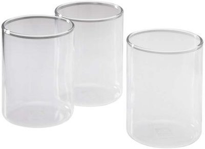 Skleněný kelímek z čirého skla