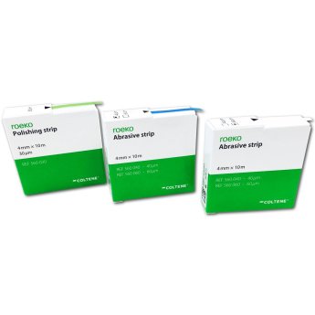 Leštící a brusné pásky 40 micronů, 4 mm / 10 m modré