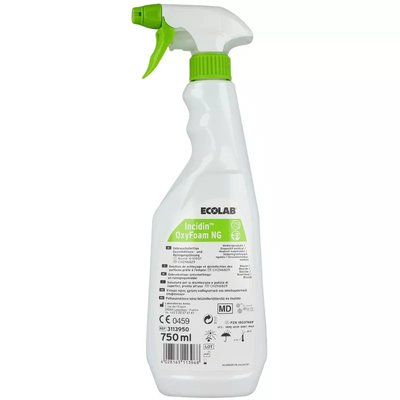 Incidin OxyFoam NG 750ml preparat do mycia i dezynfekcji powierzchni o szerokim spektrum działania