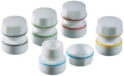 Lahvička na léky z opálového skla, set