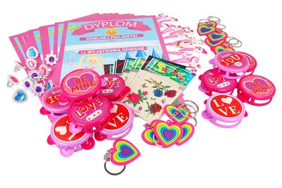 Zabawka - Mix 70 elementów dla dziewczynek
