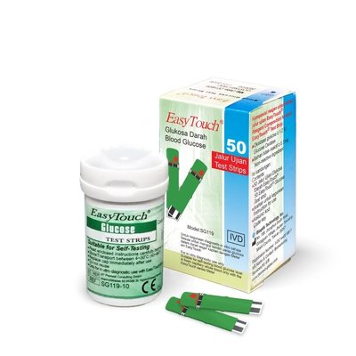 Testovací proužky EasyTouch – glukóza, 50 ks
