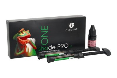 ONE Shade PRO KIT 5 g x 2 szt. + 5 ml OliBOND 7 OLIDENT