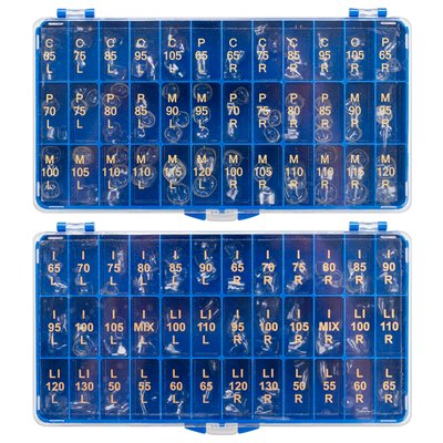 Korony poliestrowe Zestaw Mix 108 szt. - zęby boczne