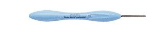 LM Lusterka - trzonek do lusterka ortodontyczny z podziałką Bausch-Verbiest jasnobłękitna rękojeść ErgoSense