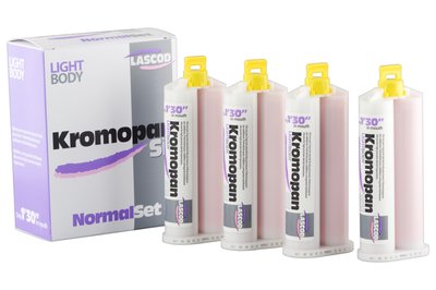 Kromopan SIL A-silicone Light Body 50 ml x 4 szt. Lascod