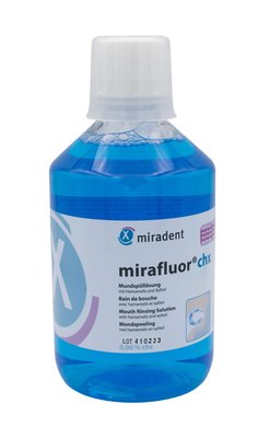 Miradent Mirafluor CHX 0,06% ústní voda 500 ml