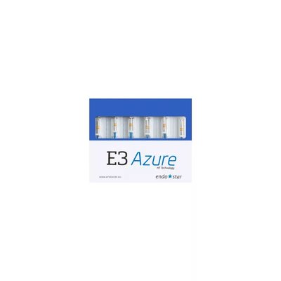 Pilniki Endostar E3 AZURE taper 06 długość 25mm 6szt