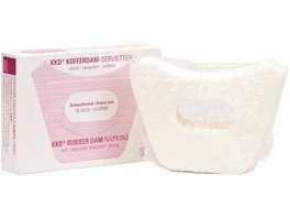 KKD® Kofferdam-Grundausstattung - Packung 50 Kofferdam-Servietten klein