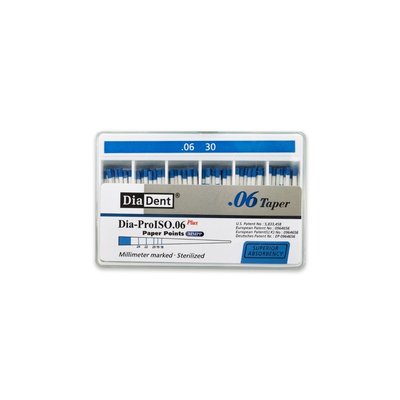 DiaDent Papírové Čepy MMPP 06Taper ISO30 100ks
